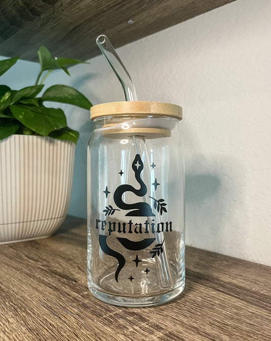 reputation era taylor swift | coffee glass