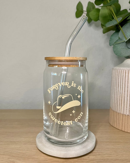 cowboy like me | coffee glass