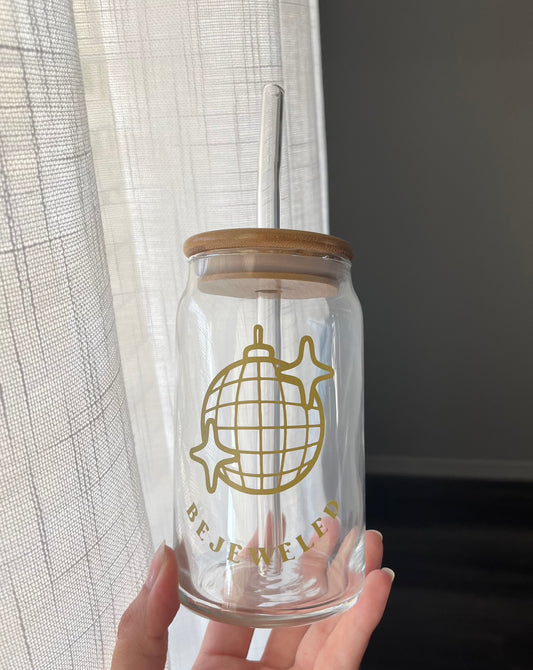 bejeweled | coffee glass