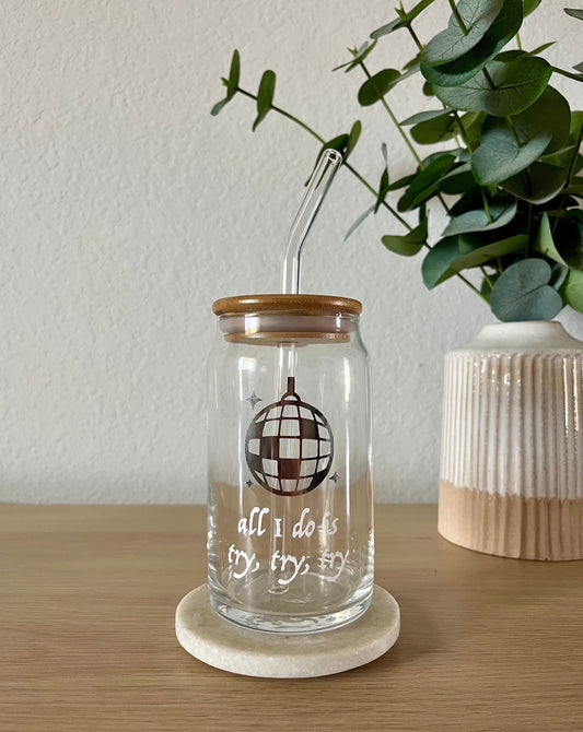 mirrorball v2 | coffee glass