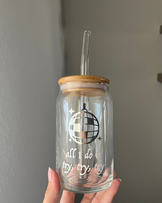 mirrorball v2 | coffee glass