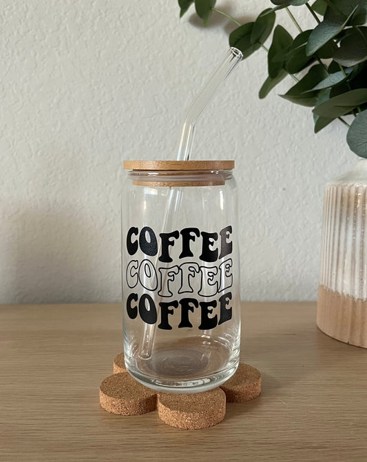 wavy coffee | coffee glass