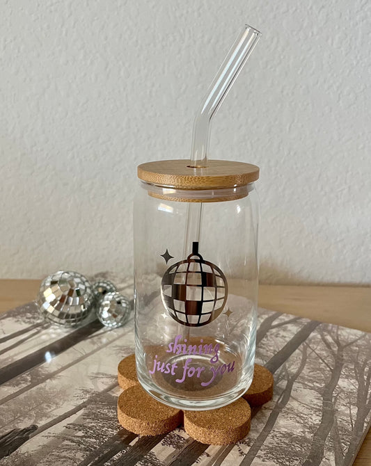 mirrorball | coffee glass