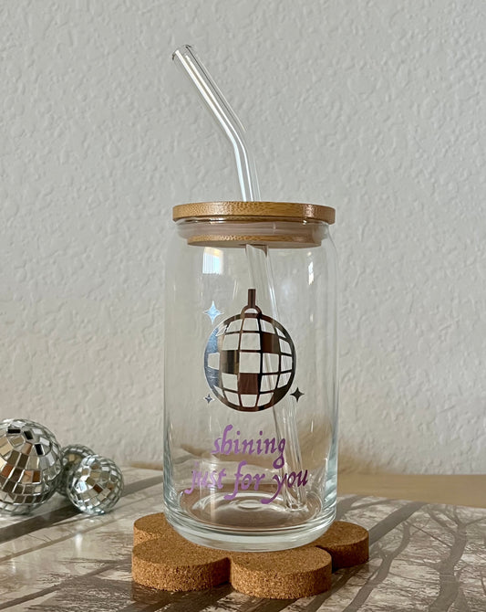 mirrorball | coffee glass